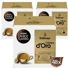 Dallmayr CREMA d‘Oro by NESCAFÉ Dolce Gusto - 3× 16 kapslí