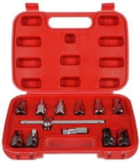 SIXTOL Sada na vypouštění oleje MECHANIC OIL DRAIN SET 12, Hex + čtyřhran, 12ks