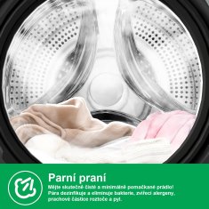 CHiQ Parní pračka 7 kg CW075863AX Steam Space Pro + 12 let záruka na motor