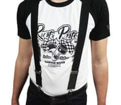 Rusty Pistons RPSU14 Suspenders black kšandy