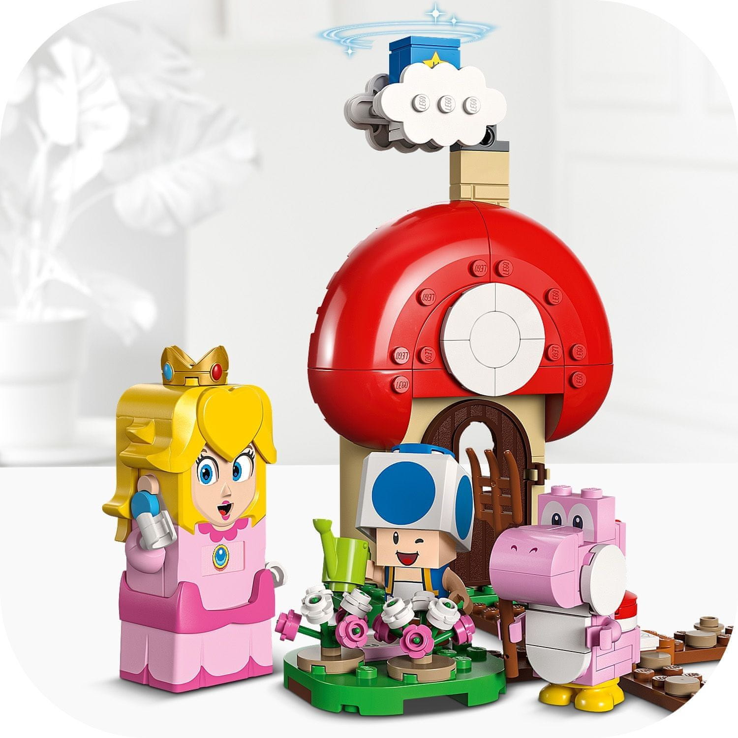 LEGO Super Mario 71419 Peach a let balónom - rozširujúca súprava