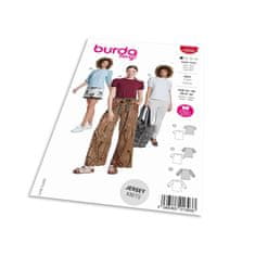 Burda Střih Burda 5809 - Tričko s balonovými rukávy