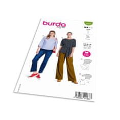 Burda Střih Burda 5843 - Halenka, tričko se zavazováním