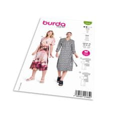 Burda Střih Burda 5844 - Zavinovací šaty