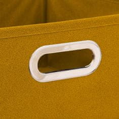 5five Organizér na spodní prádlo do skříně, 31 x 15 cm barva žlutá