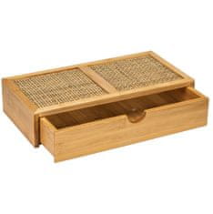 Wenko Organizér na kosmetiku ALLEGRE BAMBOO, 28 x 6 x 14 cm