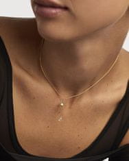 PDPAOLA Slušivý pozlacený náhrdelník Linda Colors CO01-863-U
