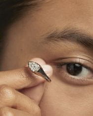 PDPAOLA Půvabný stříbrný prsten se zirkony Vanilla AN02-A51 (Obvod 50 mm)