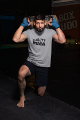 Fenomeno Pánské tričko - Evoluce MMA - šedé Velikost: 2XL