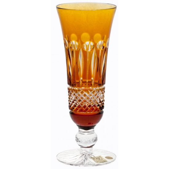 Caesar Crystal Flétna Tomy, barva amber, objem 150 ml