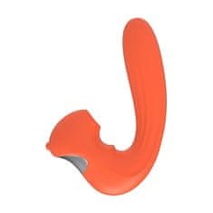 Chisa novelties Kissen Kraken (Orange), multi vibrátor na klitoris a bod g