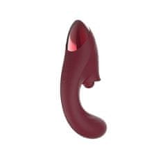 Chisa novelties Kissen Tide (Red), multi vibrátor na klitoris a bod g