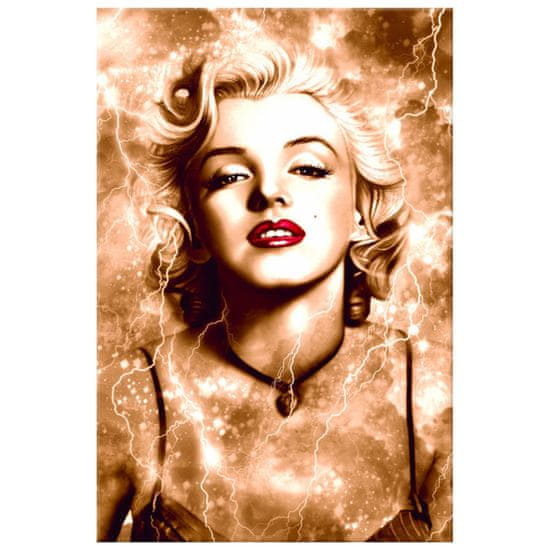 ZUTY Obrazy na stěnu - Marilyn Monroe blesk a hvězda, 40x60 cm