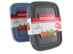 Smartcook Plastová dóza 3 x 600 ml