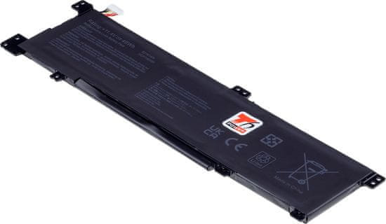 Baterie T6 Power pro Asus R415LB, Li-Poly, 11,4 V, 4210 mAh (48 Wh), černá