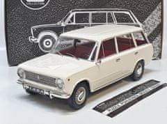  TRIPLE9 Lada 2102 (1970) Bílá/Červený interiér Triple9 1:18