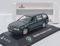 Škoda Octavia Combi zelená metalíza 3Y3Y KADEN 1:43