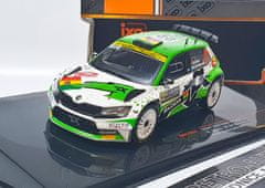 IXO MODELS Škoda Fabia Rally2 EVO No.22 M.Bulacia Wilkinson Rally Monte Carlo 2021-IXO 1:43