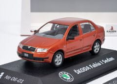 KADEN Škoda Fabia Sedan Oranžová Tangerine Metalíza KADEN 1:43