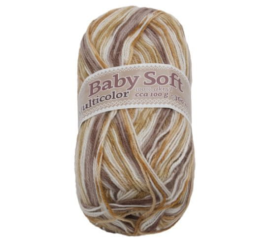 Bellatex Příze BABY SOFT multicolor