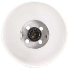 Vidaxl Industriální stolní lampa bílá kulatá 58 x 18 x 90 cm E27