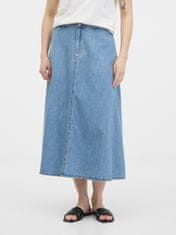 Orsay Světle modrá dámská džínová sukně 40