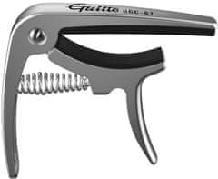 Guitto GGC-07 Ukulele Capo, stříbrný