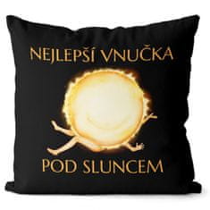 IMPAR SUBLIMACE Polštářek Nejlepší vnučka pod sluncem