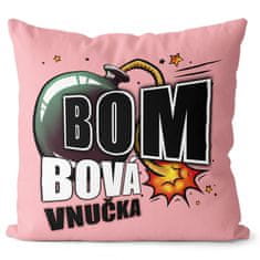 IMPAR SUBLIMACE Polštářek Bombová vnučka