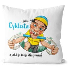 IMPAR SUBLIMACE Polštářek Cyklista – diagnoza