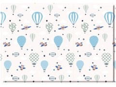 Lalalu Lalalu Premium 190x130cm Blue Balloon 0m+