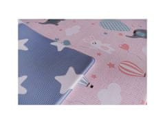 Lalalu Lalalu Premium 200x140cm Pink Elephant 0m+