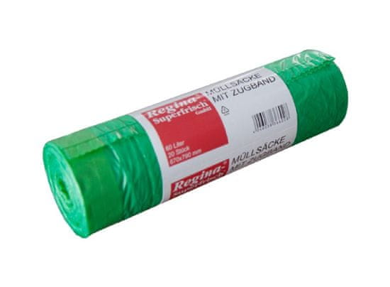 Maxpack HDPE stahovací sáčky do koše 60L - 67 x 79 cm - 20ks (20mic)