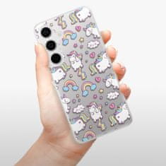 iSaprio Silikonové pouzdro - Unicorn pattern 02 pro Samsung Galaxy S24