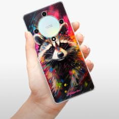 iSaprio Silikonové pouzdro - Abstract Racoon pro Honor Magic5 Lite 5G