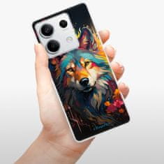 iSaprio Silikonové pouzdro - Mysterious Wolf pro Xiaomi Redmi Note 13 5G