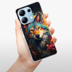 iSaprio Silikonové pouzdro - Mysterious Wolf pro Xiaomi Redmi Note 13