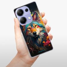 iSaprio Silikonové pouzdro - Mysterious Wolf pro Xiaomi Redmi Note 13 Pro