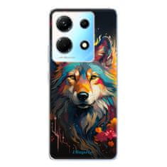 iSaprio Silikonové pouzdro - Mysterious Wolf pro Infinix Note 30