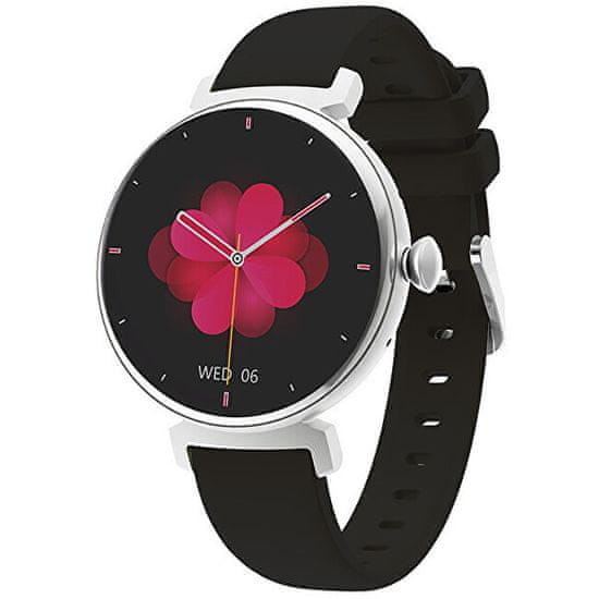 Wotchi AMOLED Smartwatch DM70 – Silver - Black