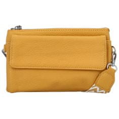 MaxFly Trendy dámská crossbody kabelka Santiana, žlutá