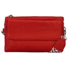 MaxFly Trendy dámská crossbody kabelka Santiana, červená