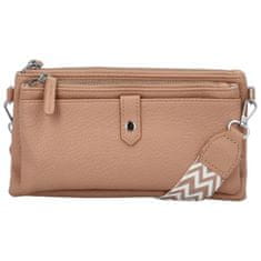 MaxFly Stylová malá crossbody kabelka Perlla, starorůžová