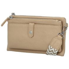 MaxFly Stylová malá crossbody kabelka Perlla, khaki