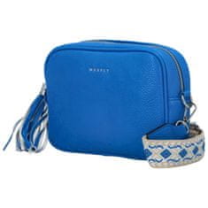 MaxFly Trendy dámská koženková crossbody Rebeca, královská modrá