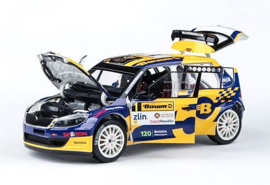 Abrex Škoda Fabia II FL S2000 (2010) Barum Czech Rally Zlín 2021- 50. Let - Abrex 1:18