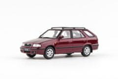 Abrex Škoda Felicia FL Combi (1998) - Červená Hot Chilli Metalíza ABREX 1:43