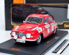 IXO MODELS Saab 96 V4 No.7 Rallye WM Rallye Sweden P.Eklund/R.Carlsson 1973 IXO 1:18