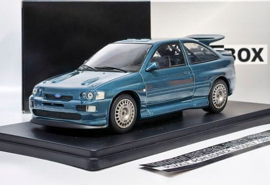 WHITEBOX Ford Escort RS Cosworth - zelená metalíza - Whitebox 1:24