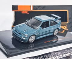 IXO MODELS FORD ESCORT RS Cosworth modro-zelená metalíza IXO 1:43